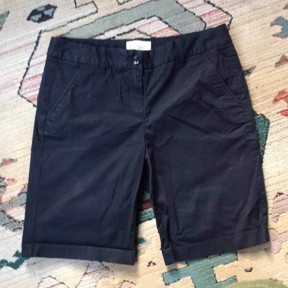 J. Crew Navy Bermuda Shorts
